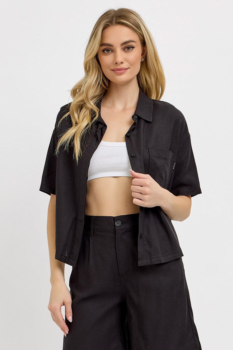 Lainey Linen Top