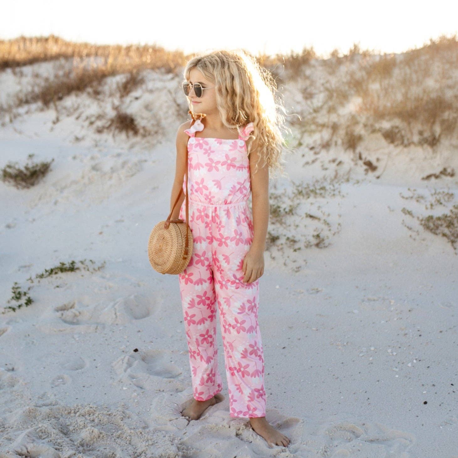 Pink Garden Jumpsuit