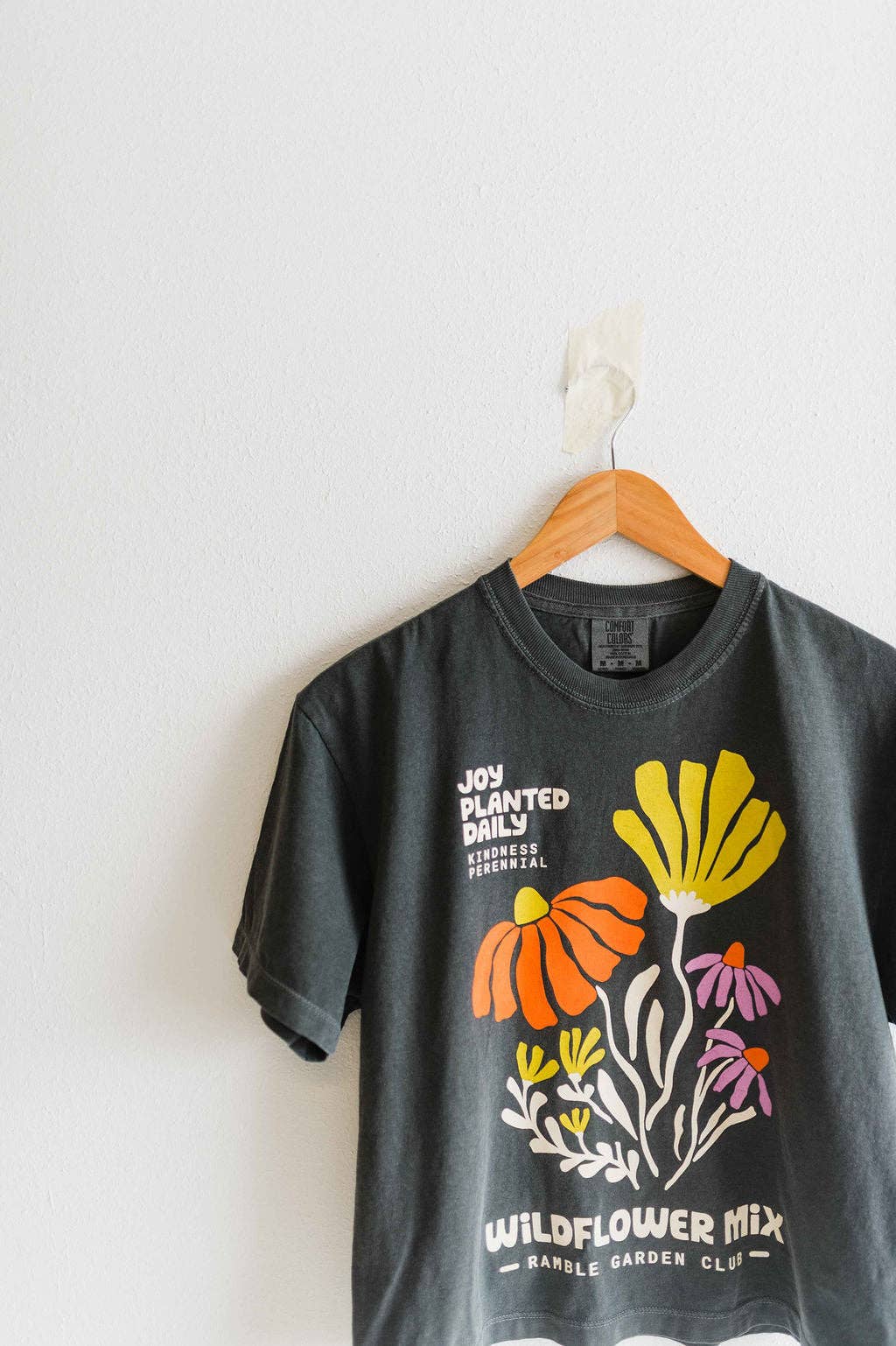 Joy Wildflower Boxy Crop Tee