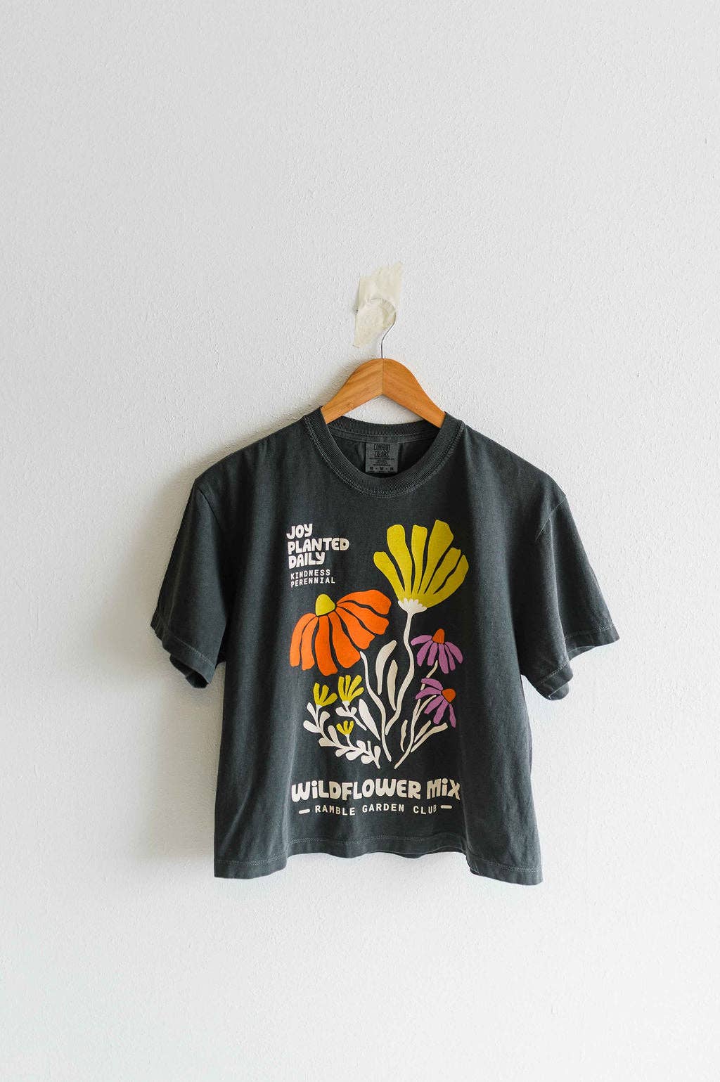 Joy Wildflower Boxy Crop Tee