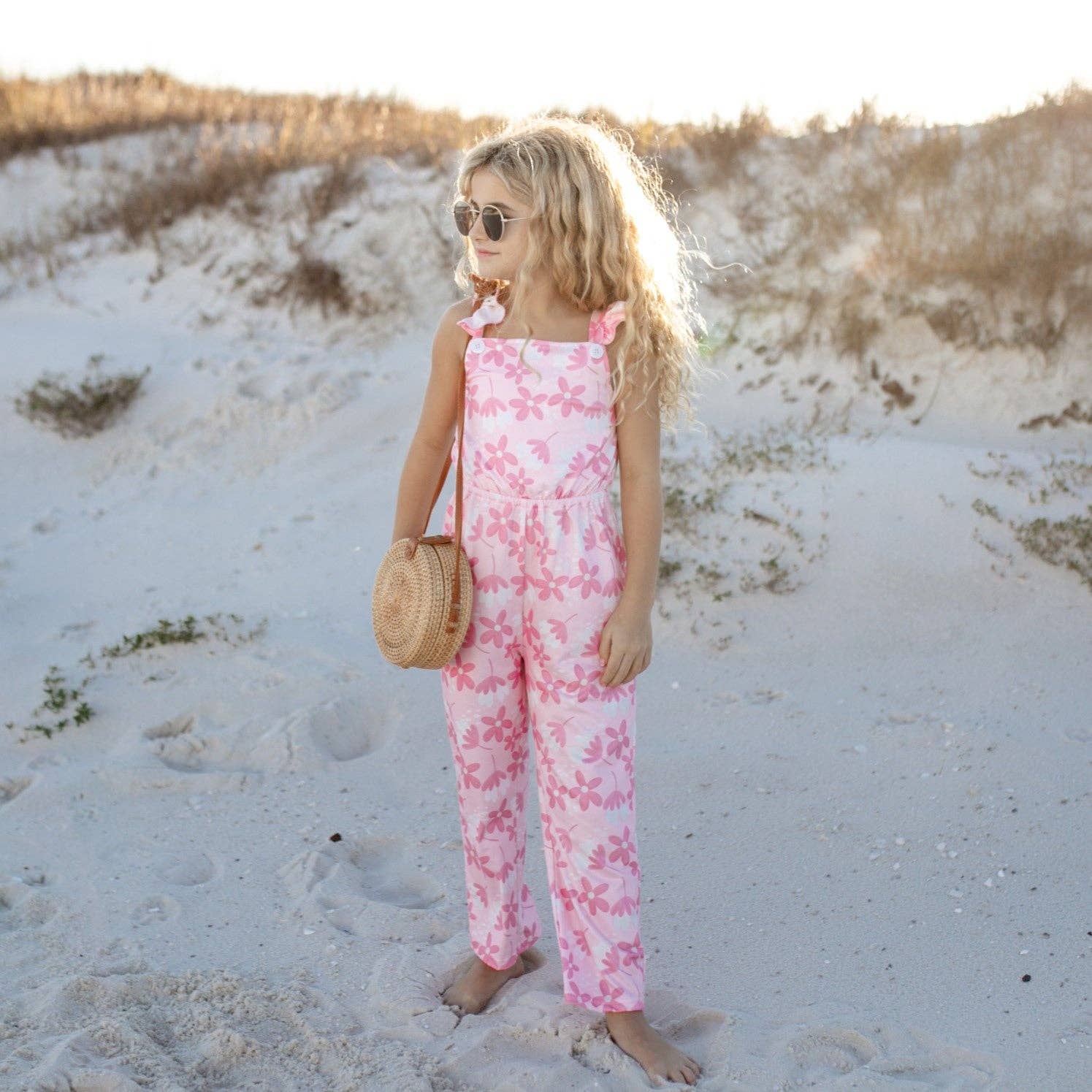 Pink Garden Jumpsuit