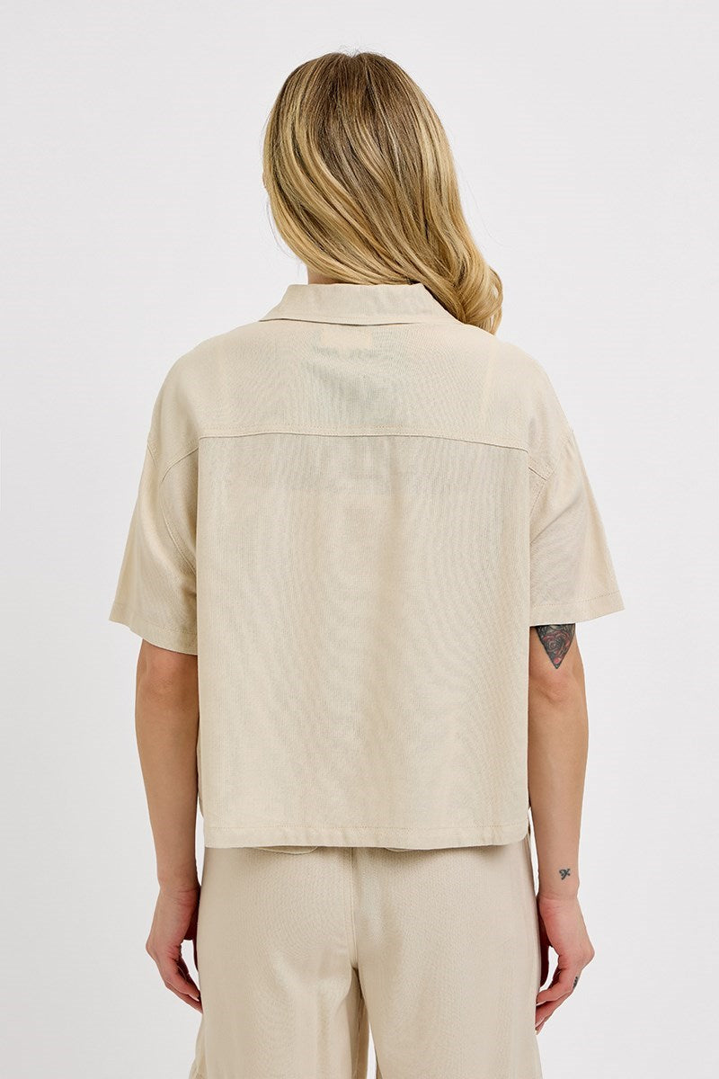 Lainey Linen Top