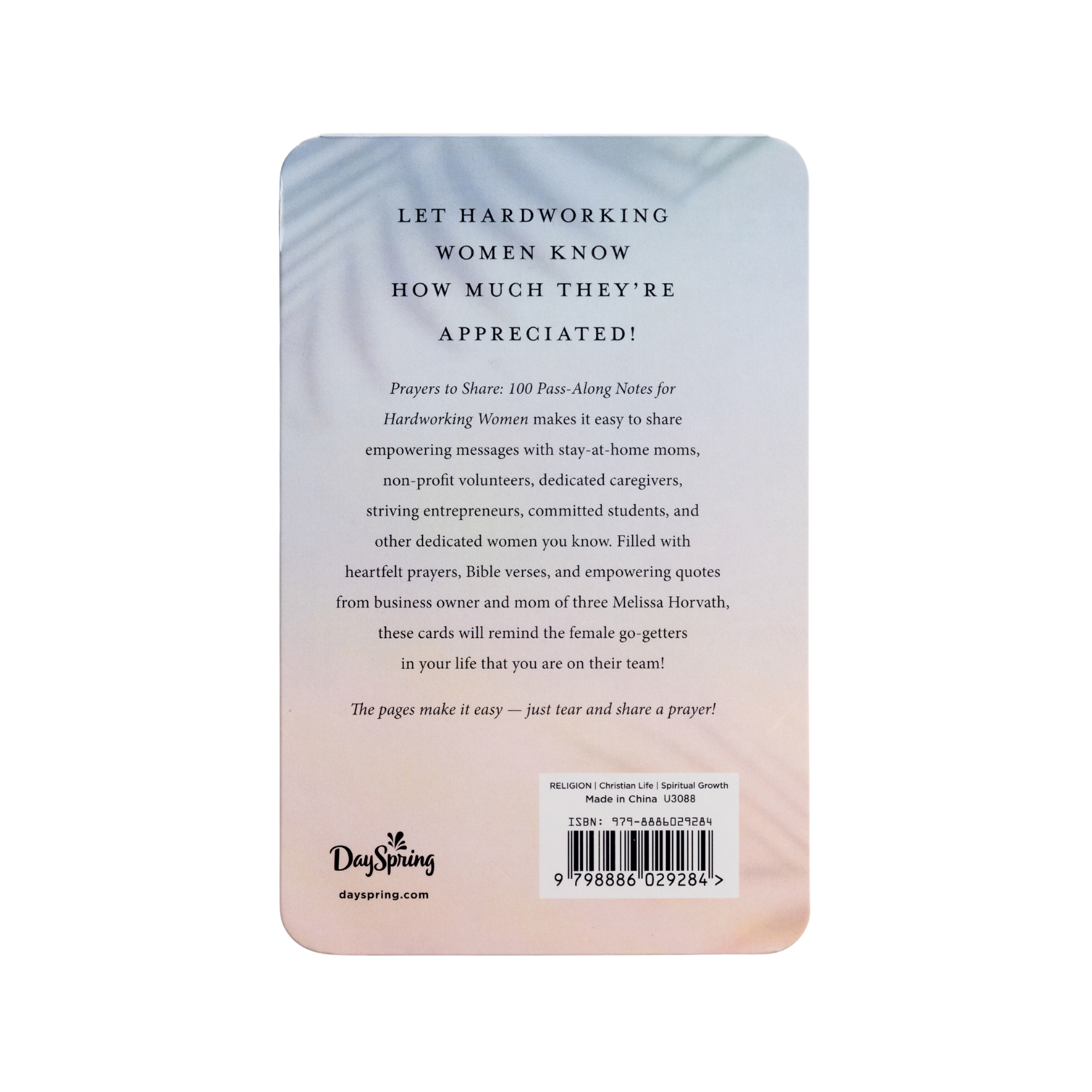 Prayers to Share Pass-Along Notes - Gifts