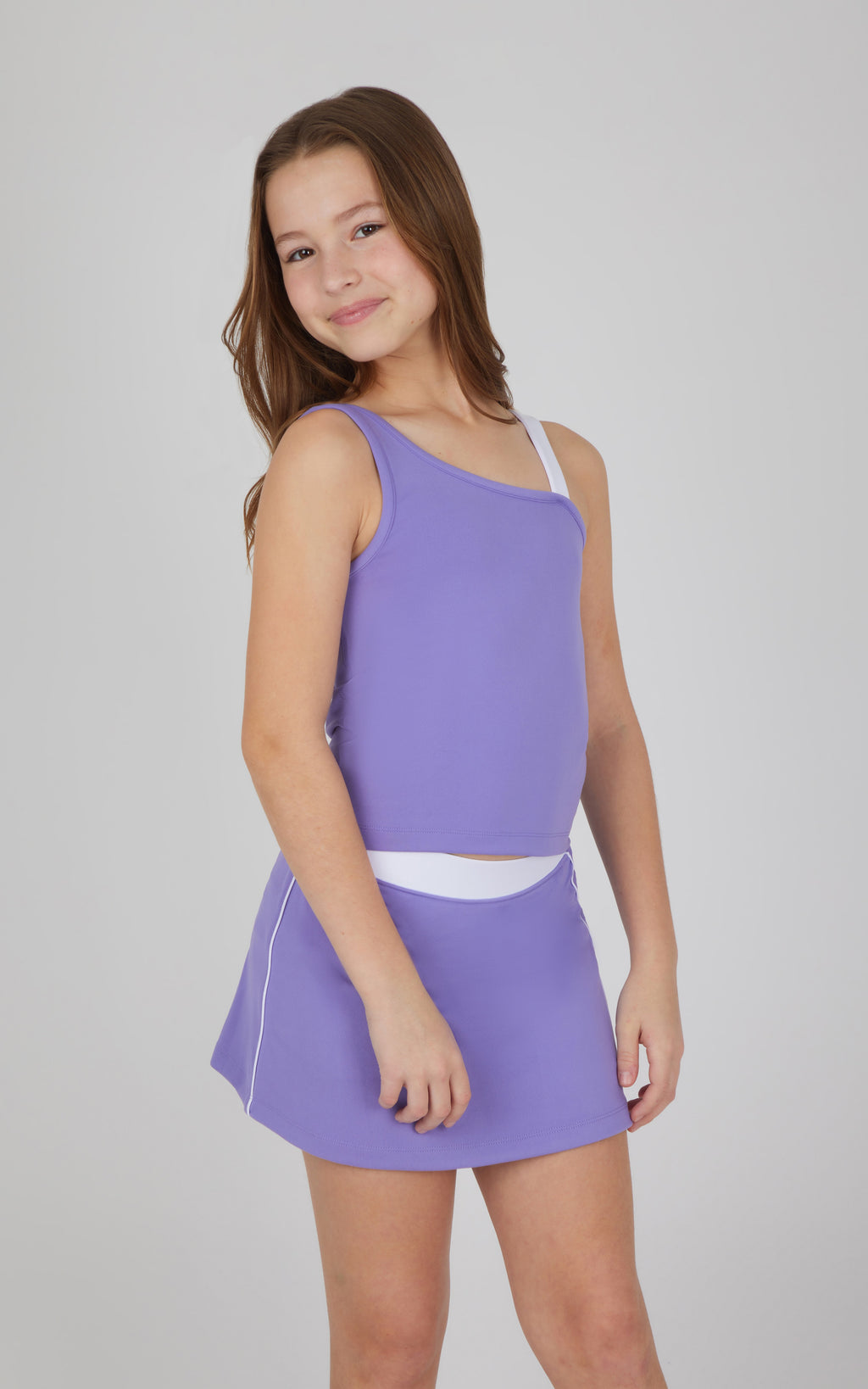 Girls One Shoulder Tank