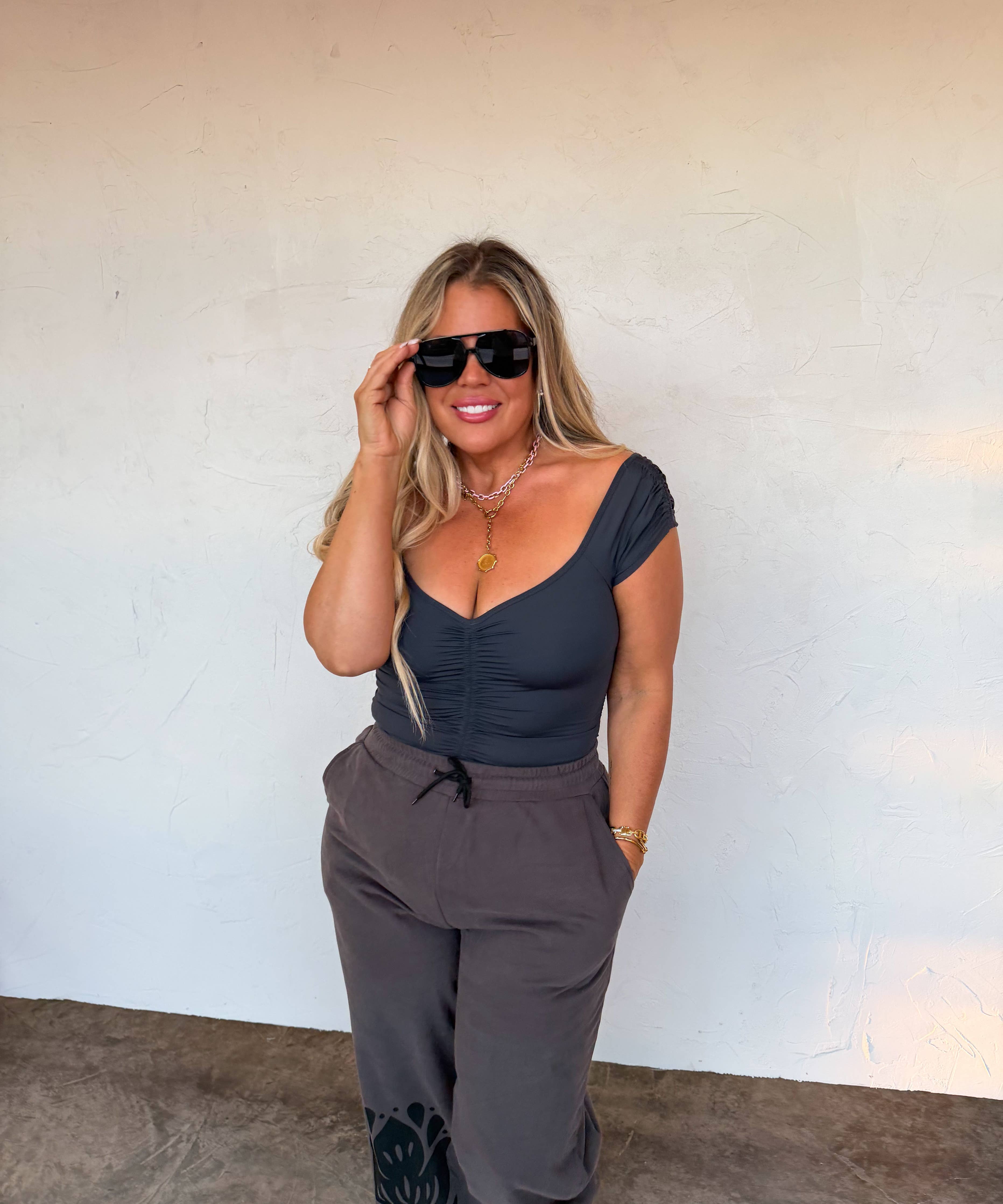 Out and About Cap Sleeve Bra Top