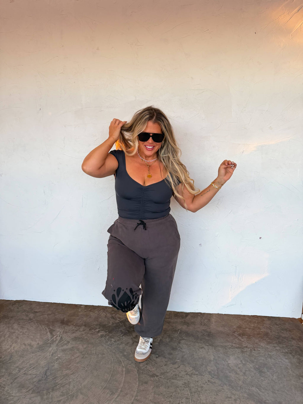 Out and About Cap Sleeve Bra Top