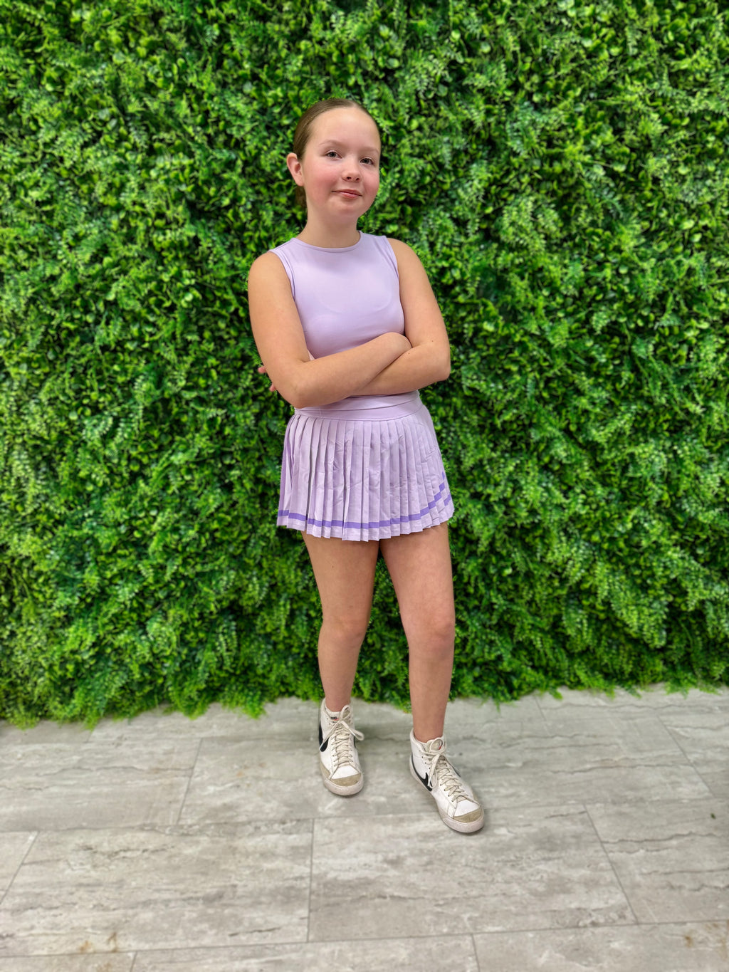 Girls Lilac Gardens Top