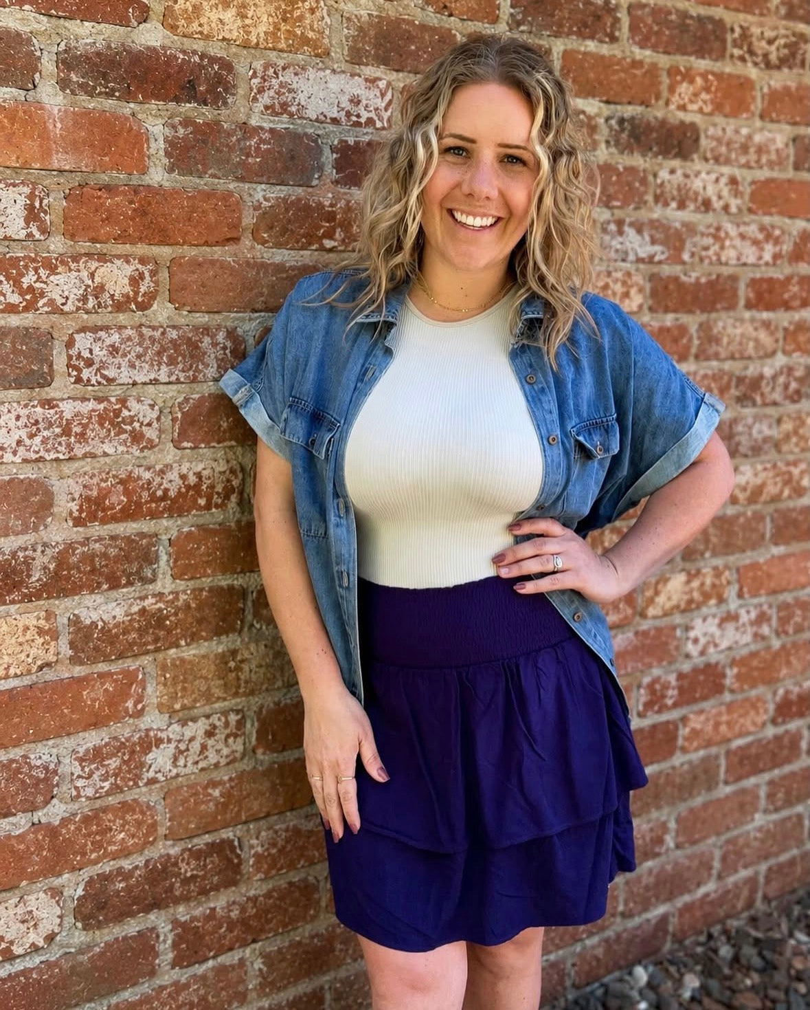 Roxie Ruffle Skort