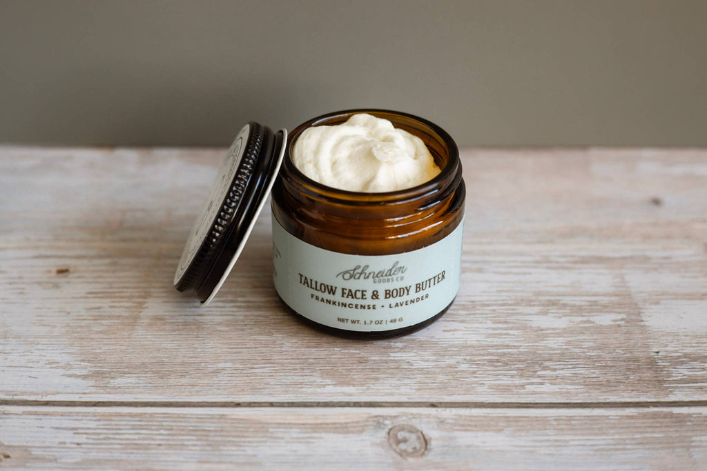 Frankincense + Lavender Tallow Face & Body Butter