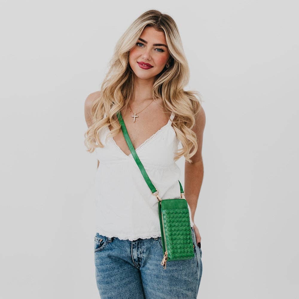 Woven Phone Bag