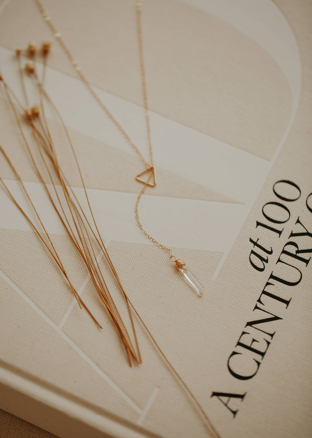 Nash Lariat Necklace | 14kt Gold Fill