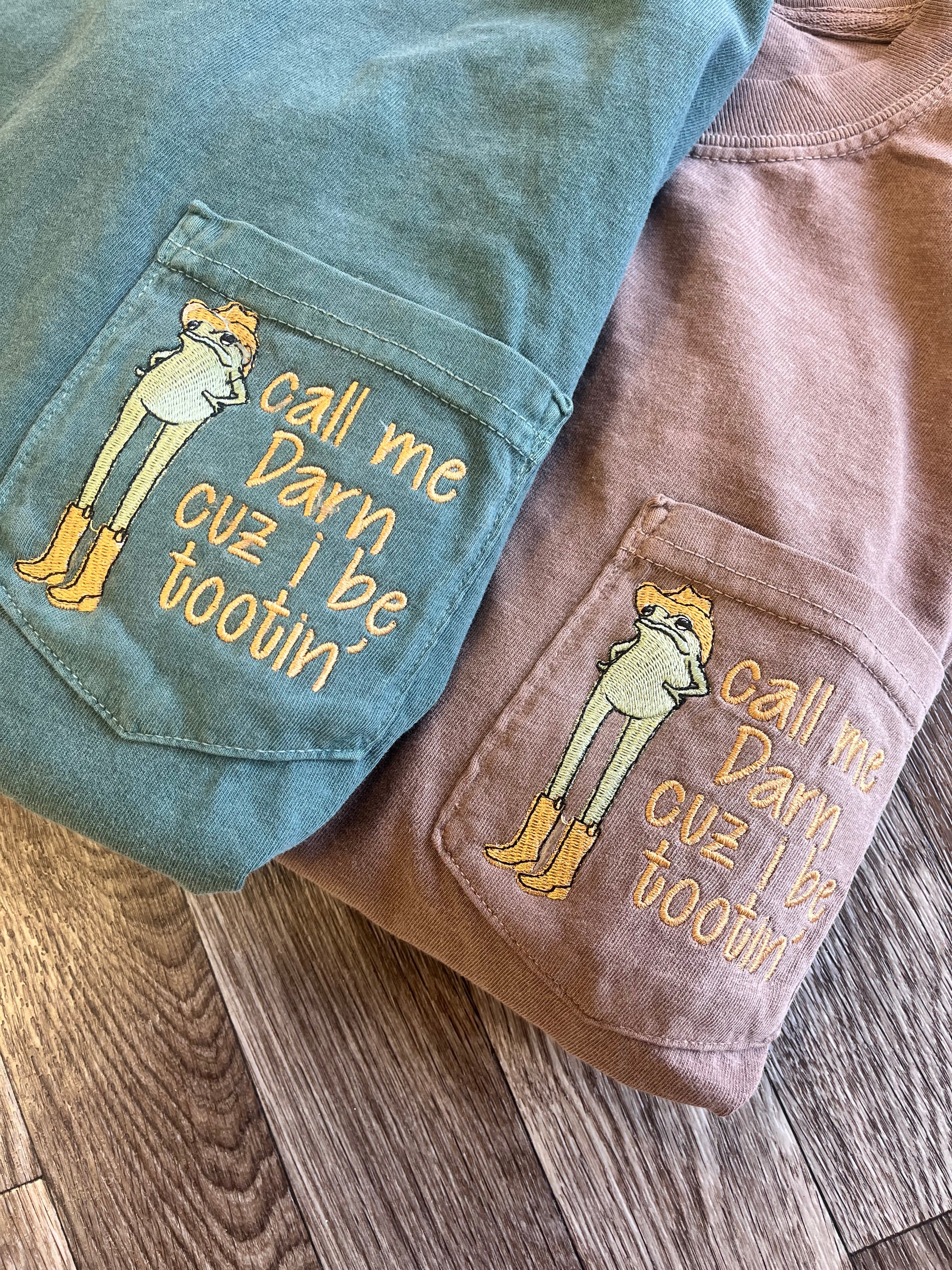 Darn Tootin’ Pocket Tee