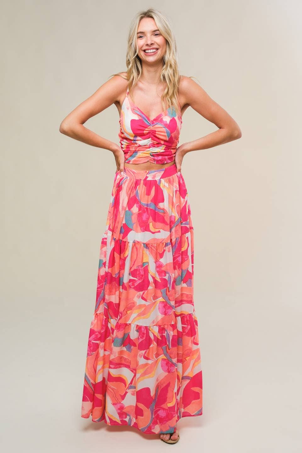 Sunny Days Maxi Skirt Set