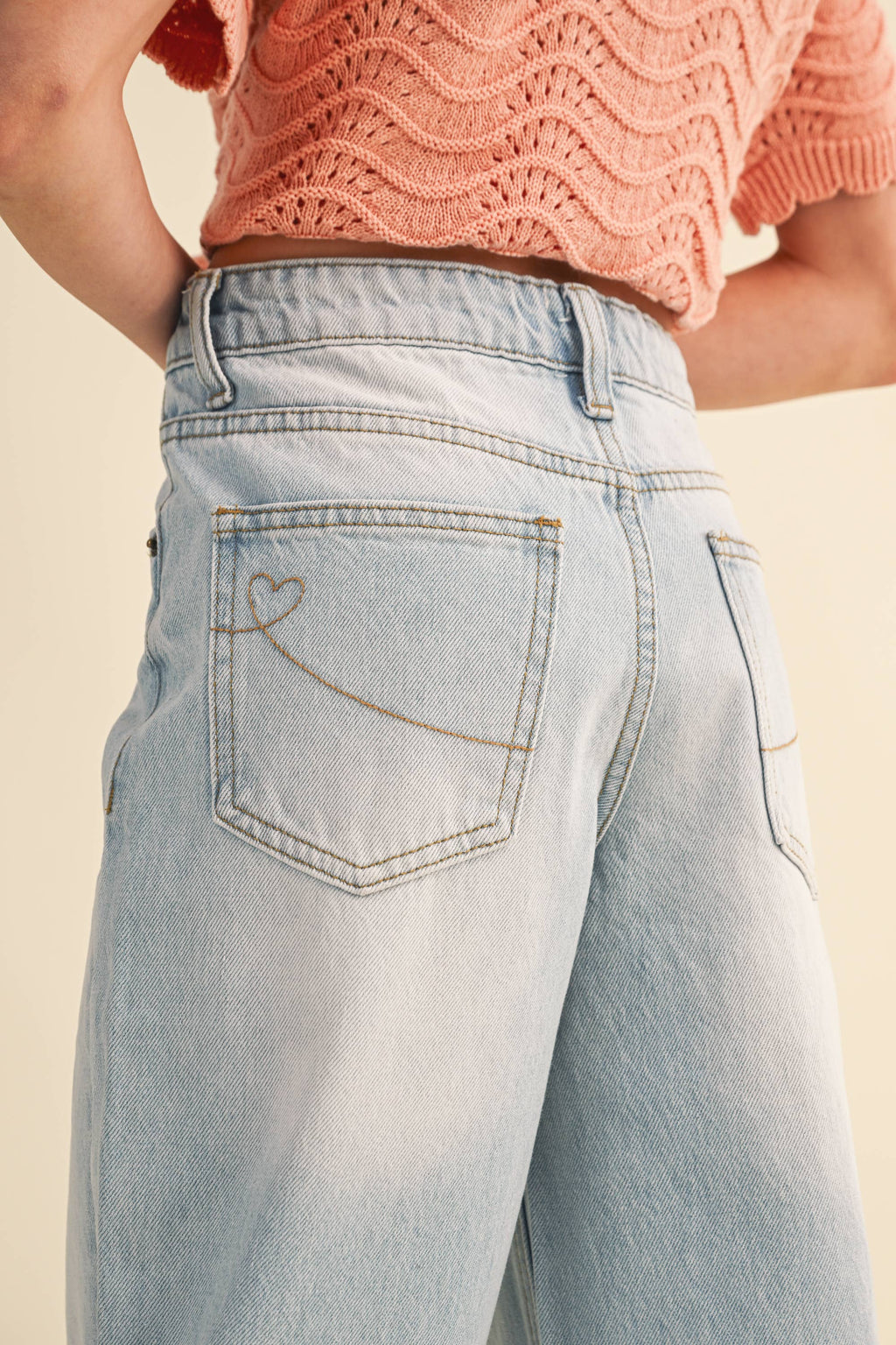 Calli Tween Wide Leg Jeans