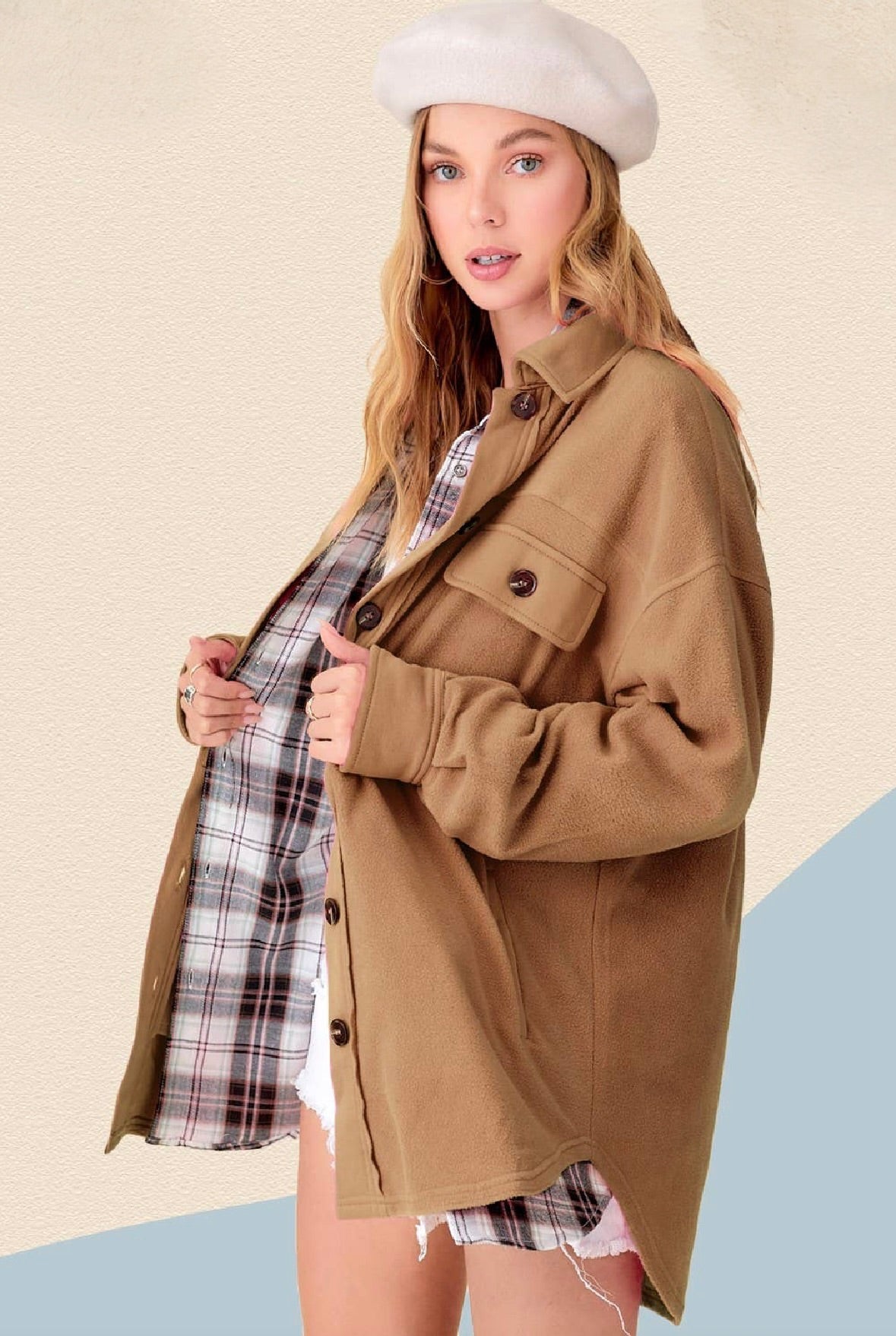 Gabby Button Up Shacket