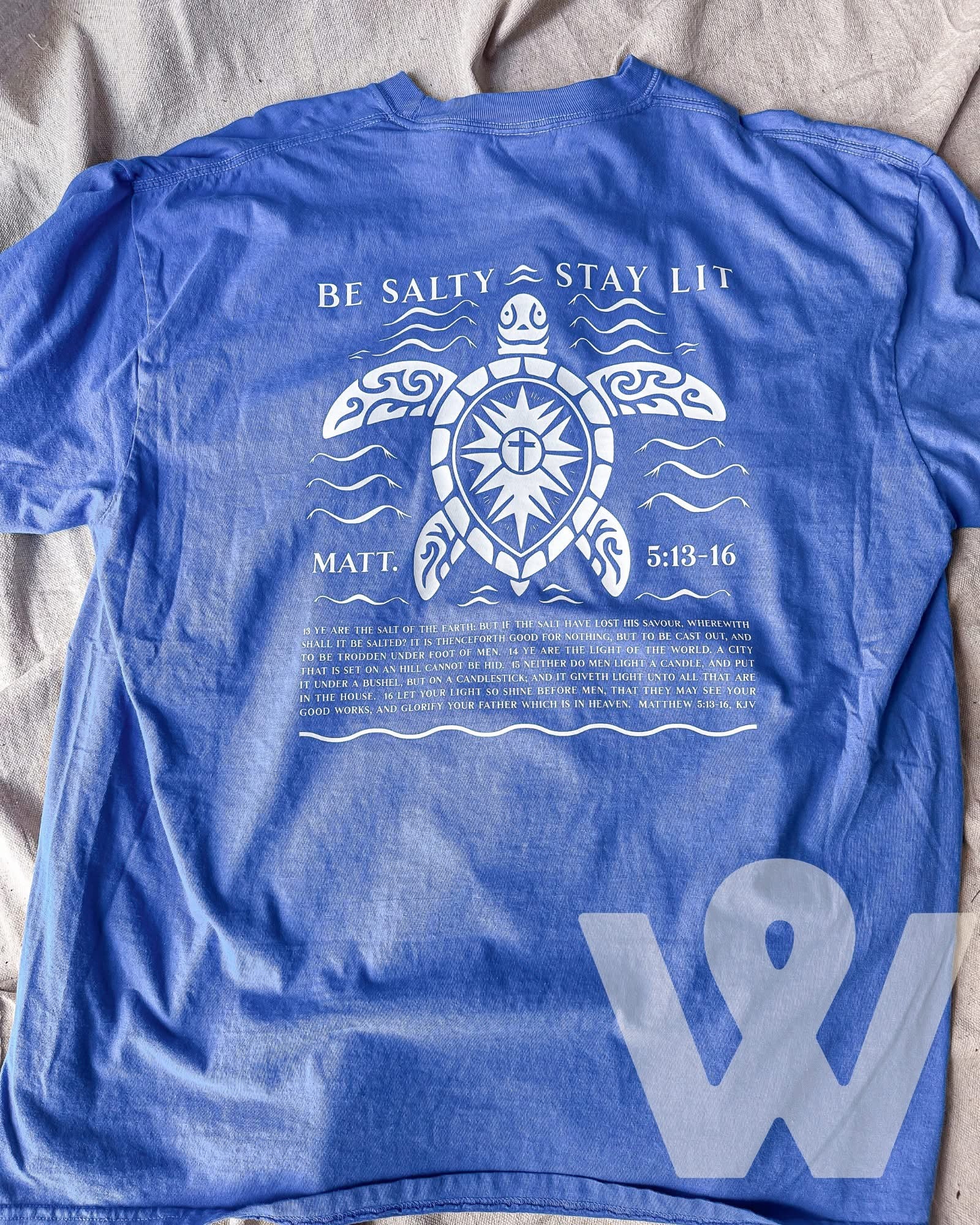 Be Salty Stay Lit Tee - PRE ORDER