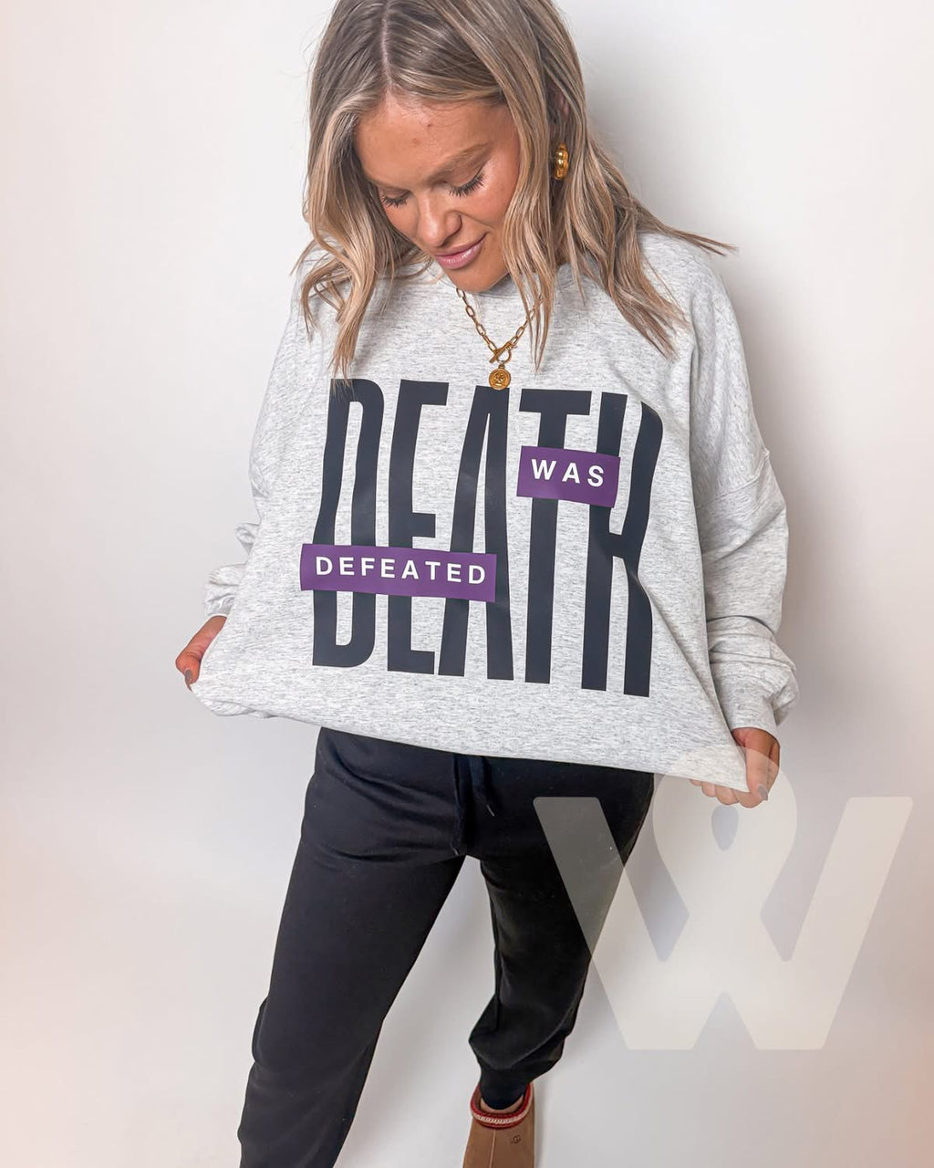 Death Was Defeated Sweatshirt