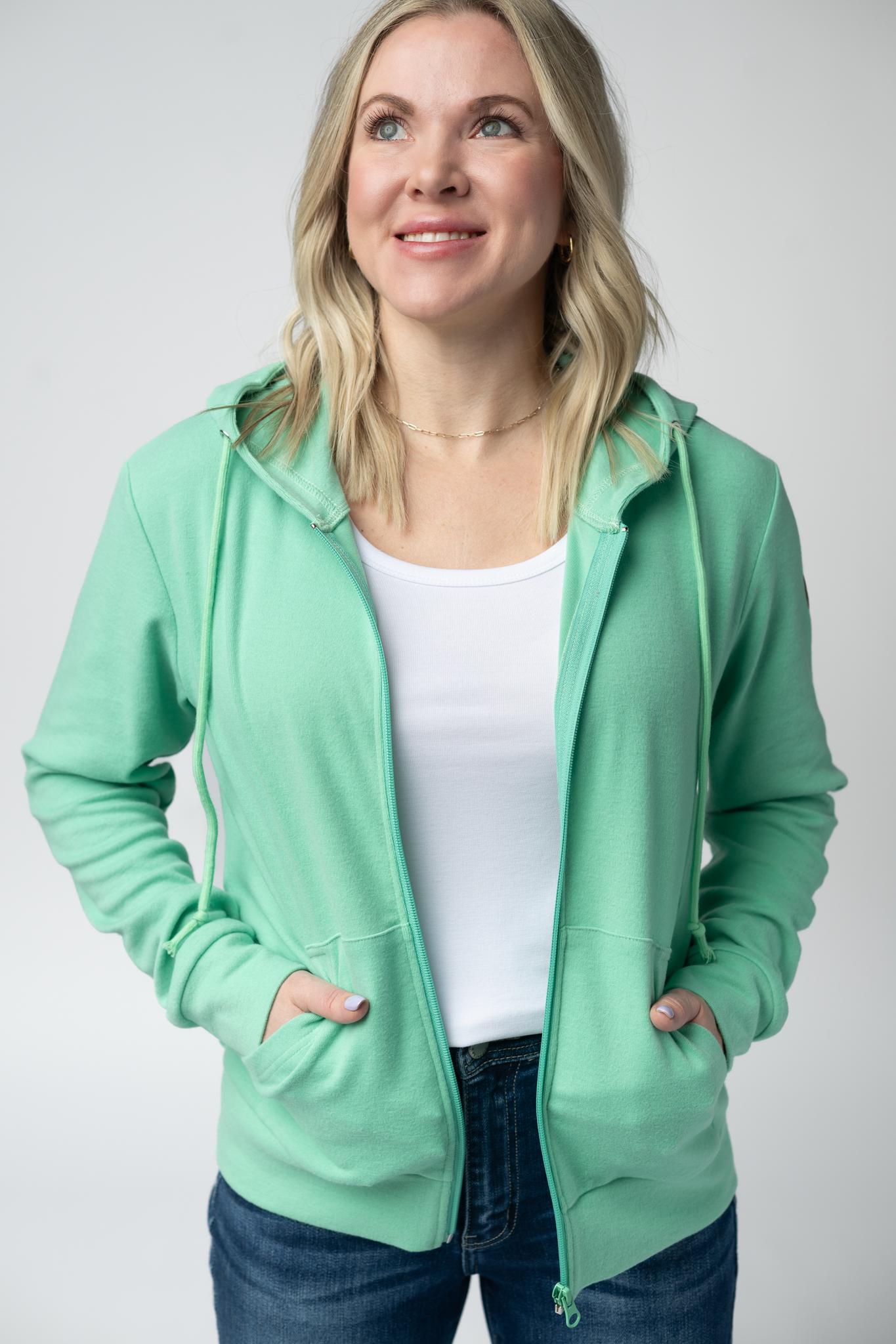Fullzip Hoodie - Aquamarine