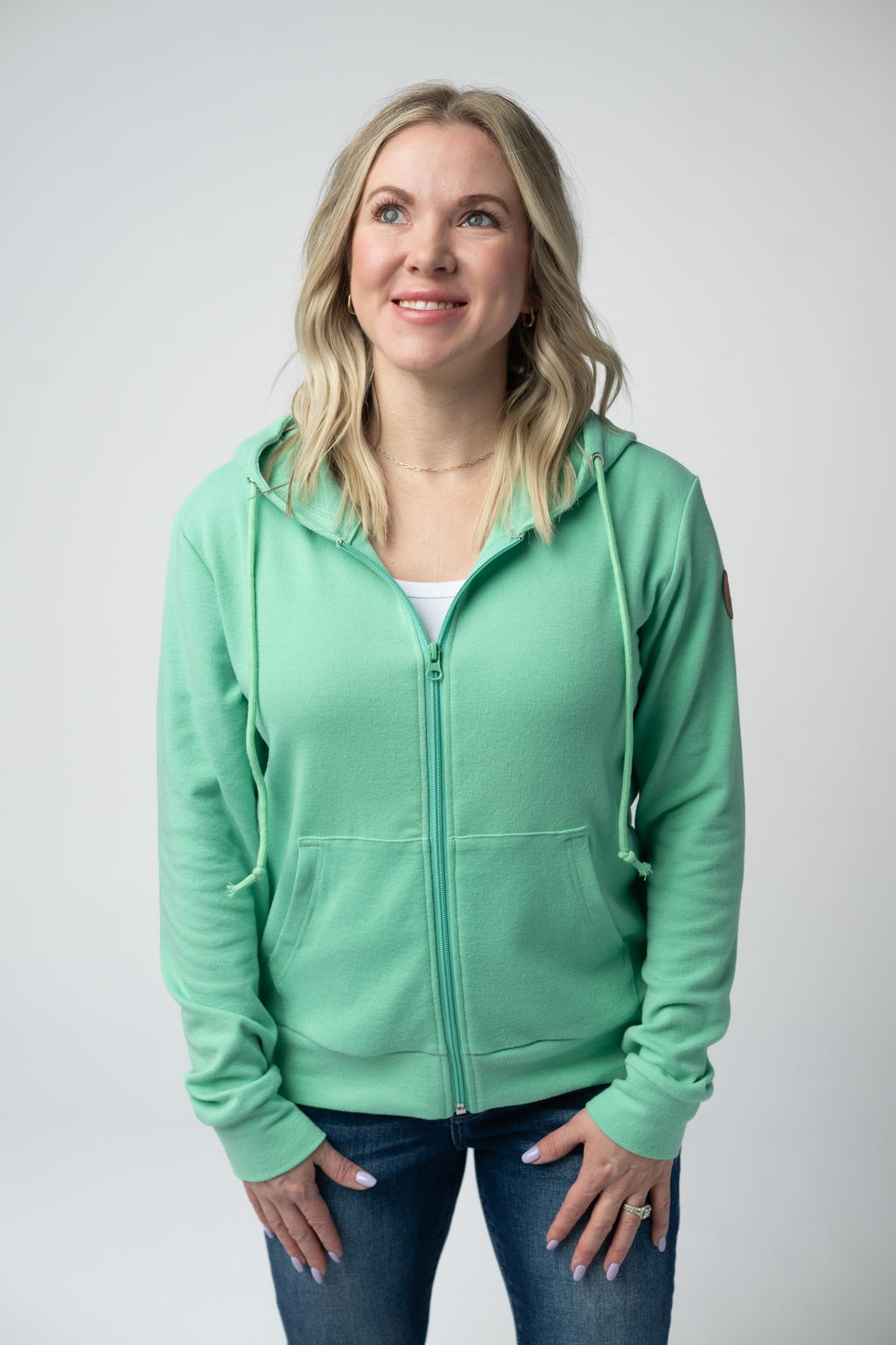 Fullzip Hoodie - Aquamarine