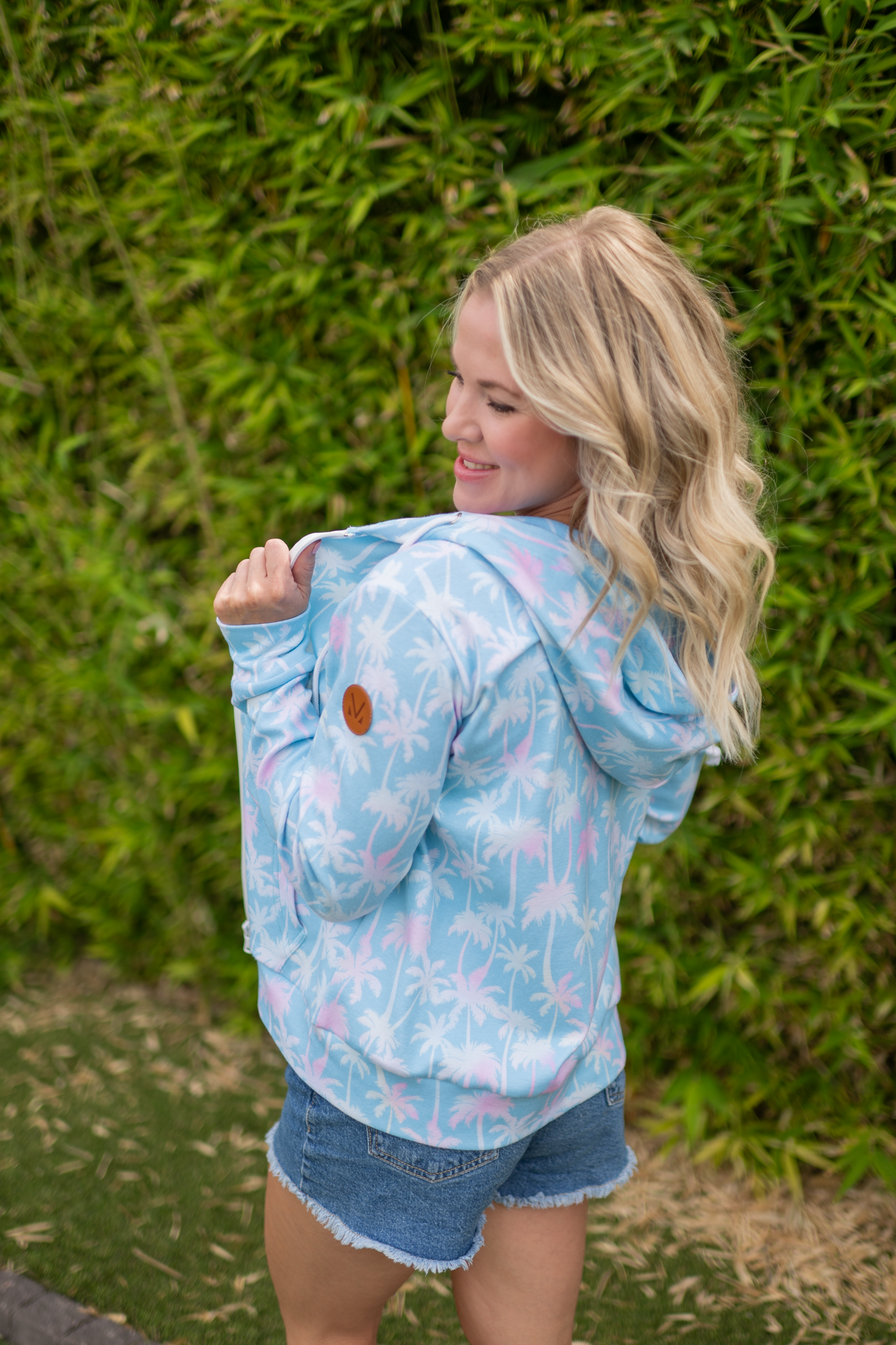 Fullzip Hoodie - Aqua Palm