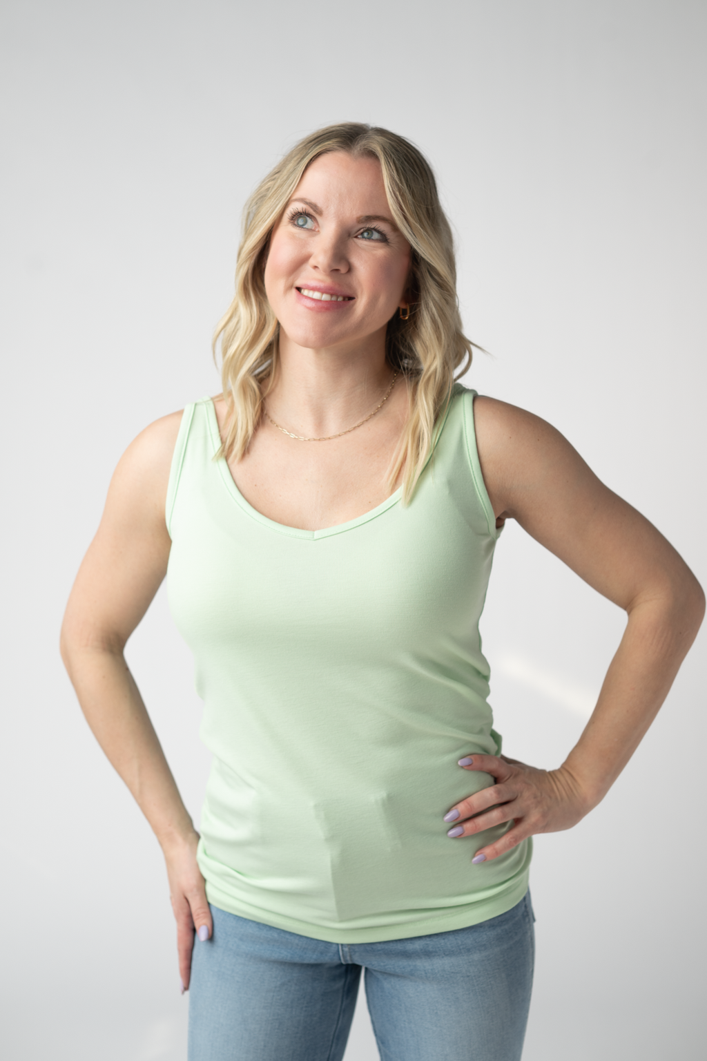 Kennedy Tank - Lime