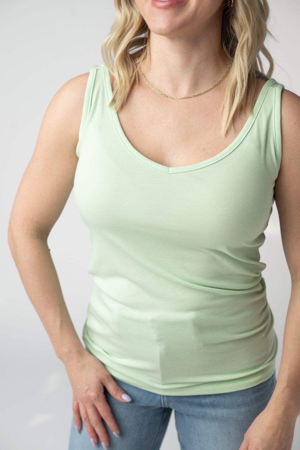 Kennedy Tank - Lime