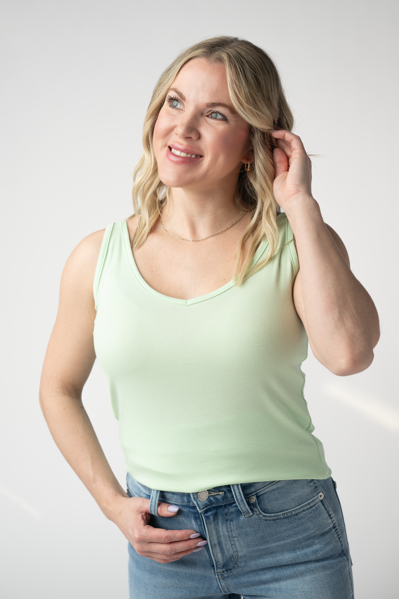Kennedy Tank - Lime