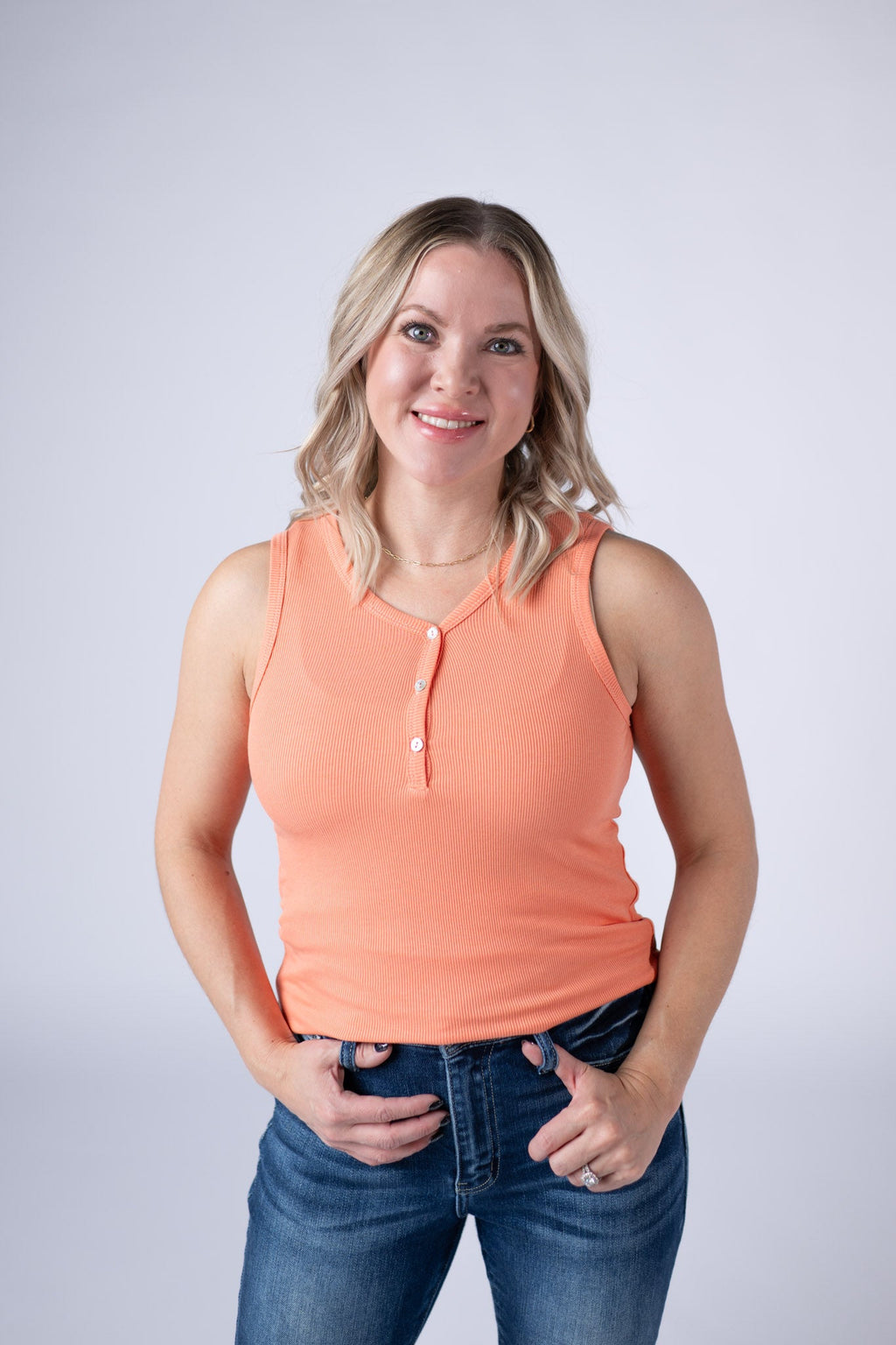 Addison Tank - Orange