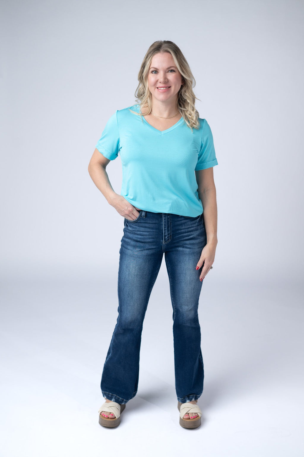 Sophie Tee - Aqua Blue