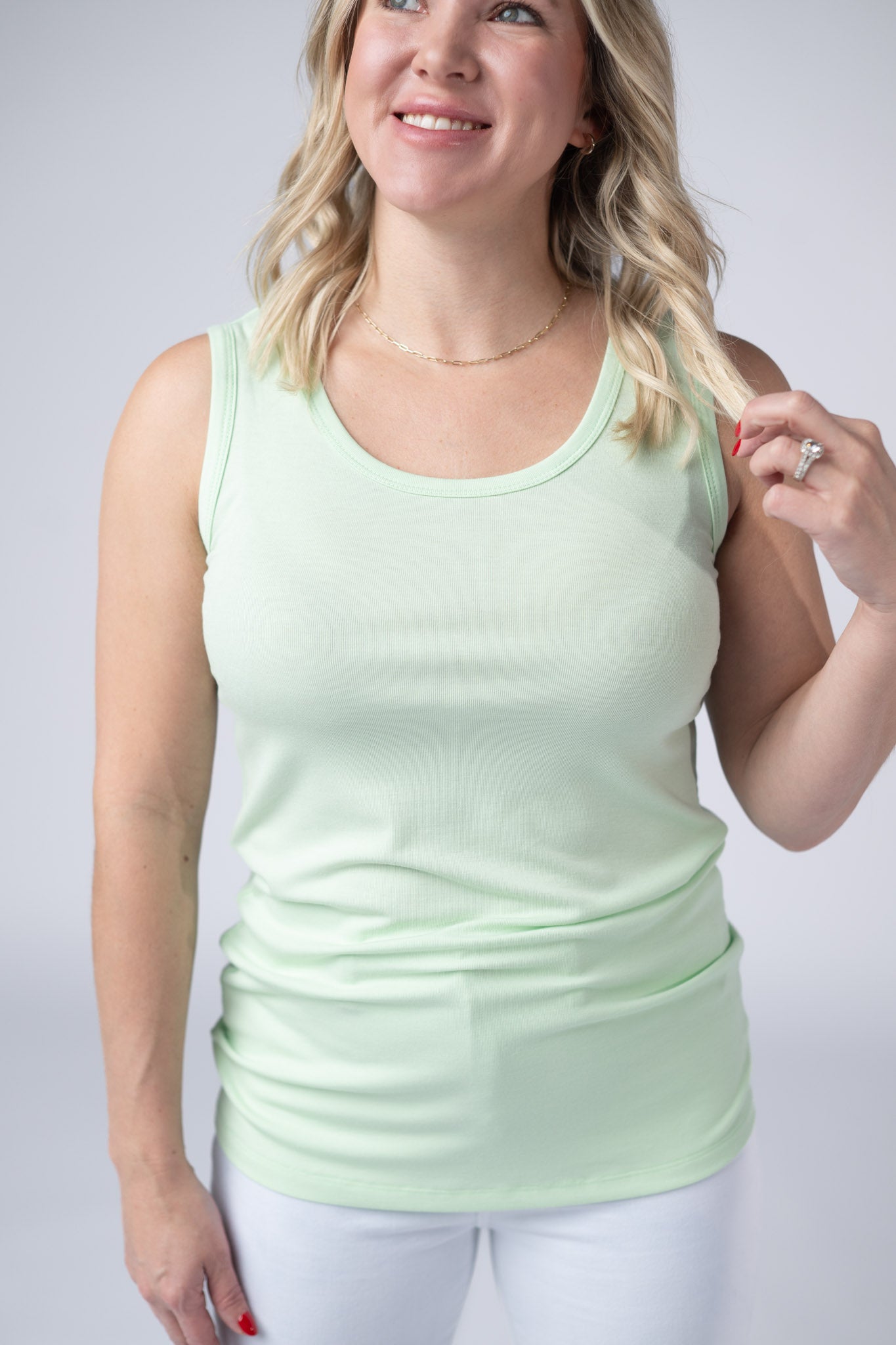 Ava Tank - Lime