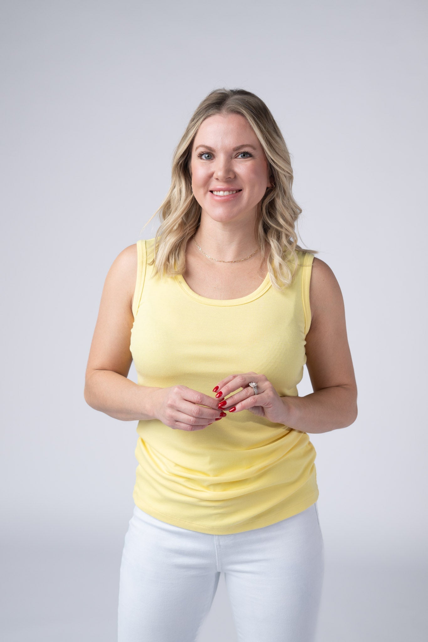 Ava Tank - Yellow
