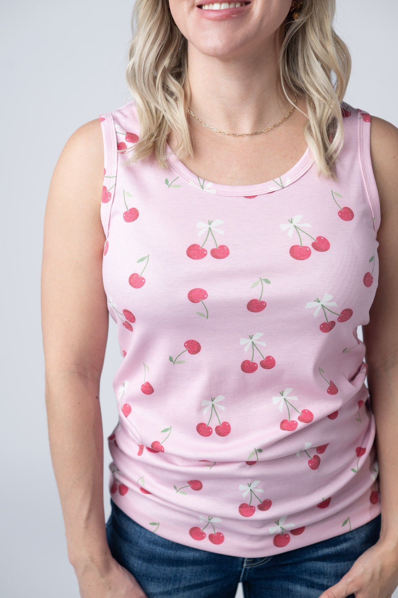 Ava Tank - Cherries
