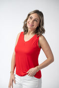 Noelle Tank - Red