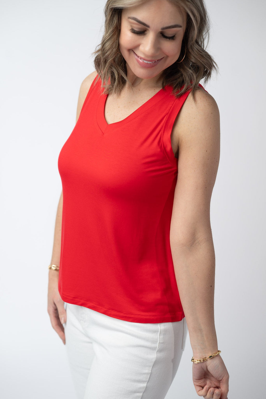 Noelle Tank - Red