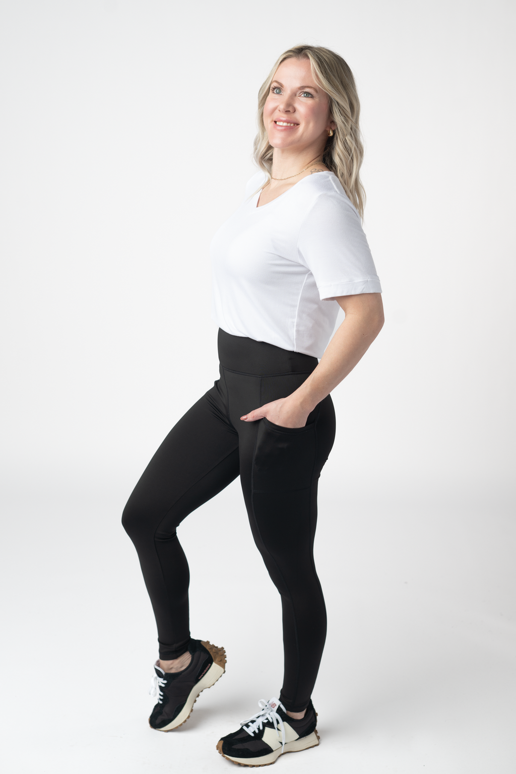 Athleisure Leggings - Black