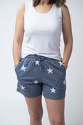 Jamie Shorts - Faded Navy Stars