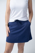 Serena Luxe Skort - Navy