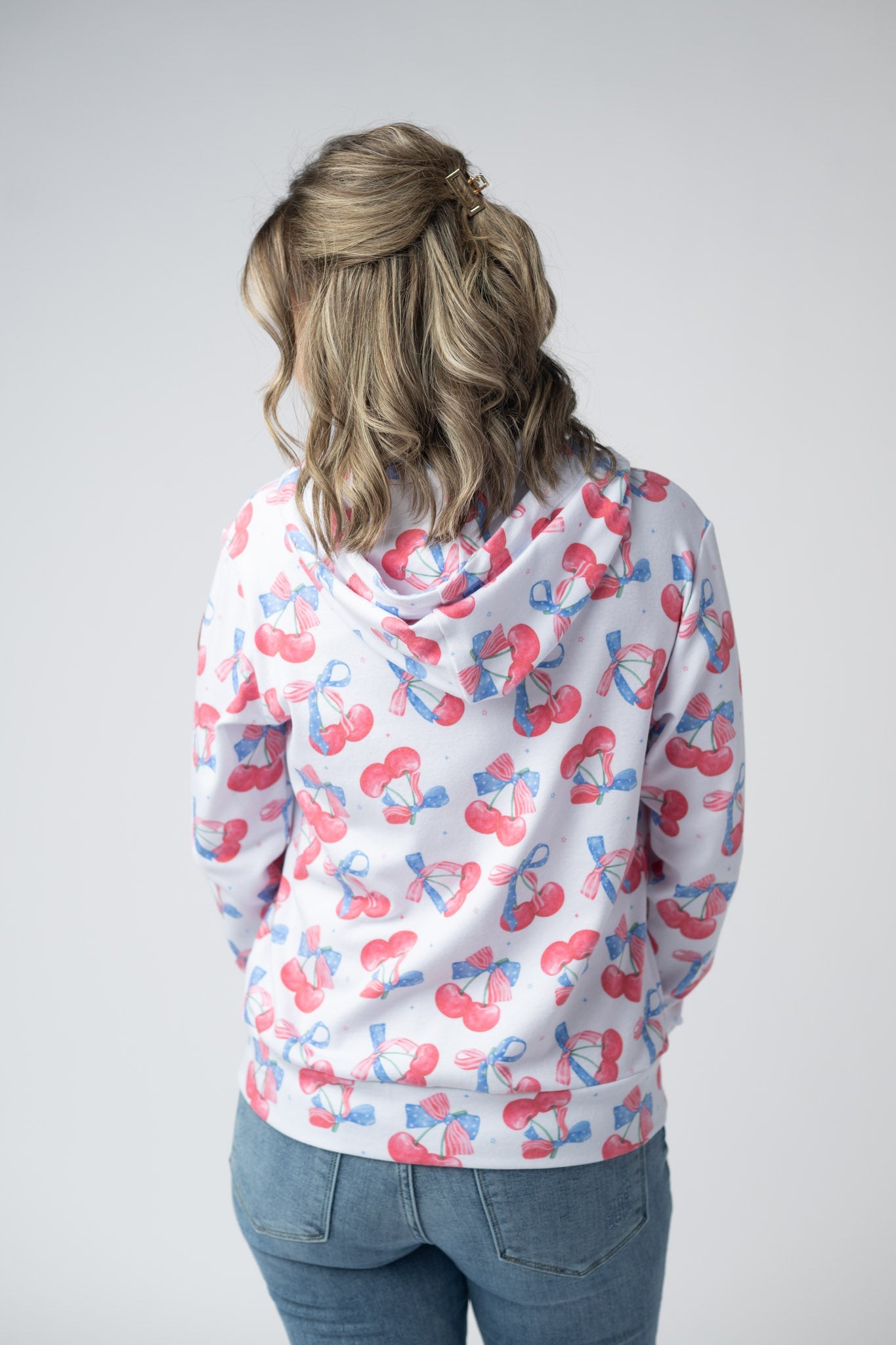Fullzip Hoodie - Patriotic Cherries