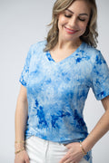 Sophie Top - Blue Tie Dye