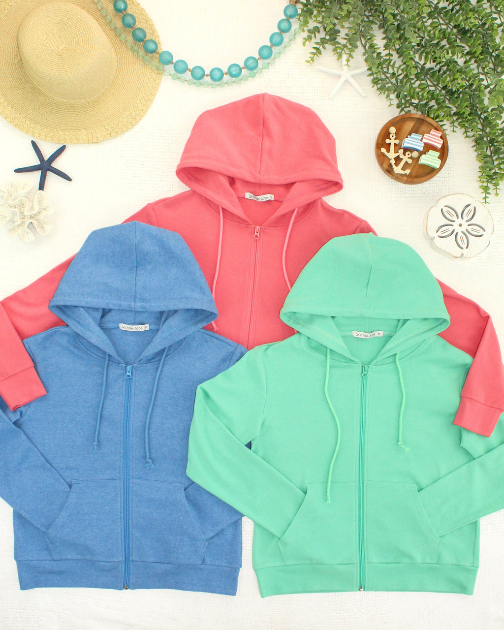 Fullzip Hoodie - Aquamarine