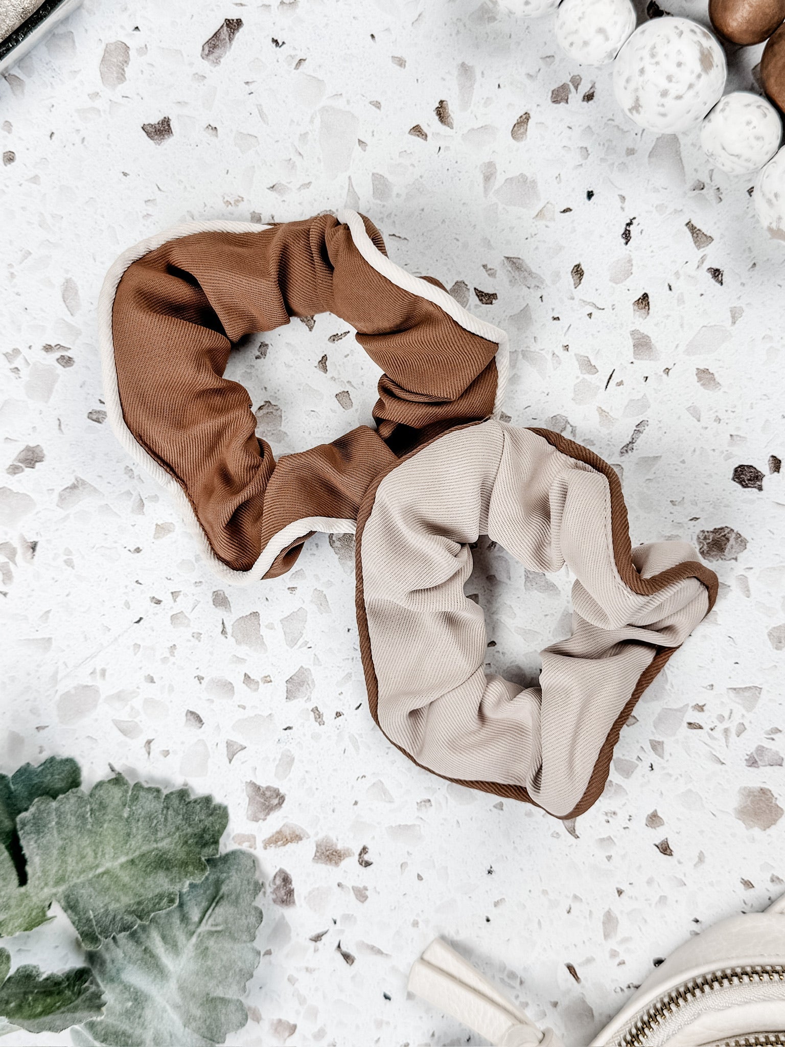 Neutral Duo Scrunchies FINAL SALE