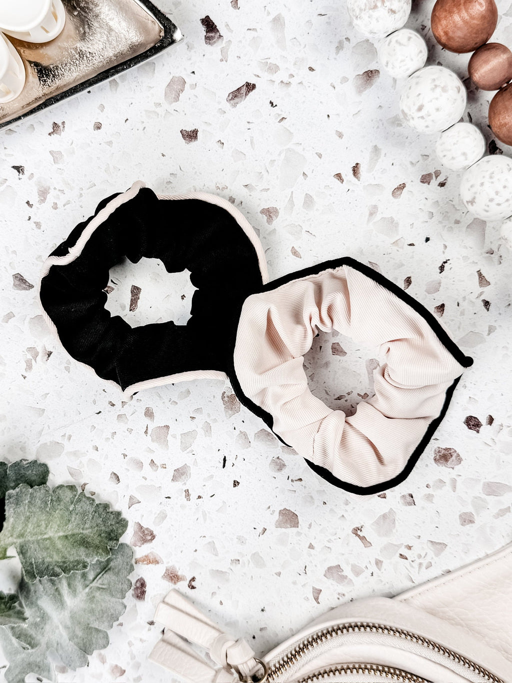 Neutral Duo Scrunchies FINAL SALE