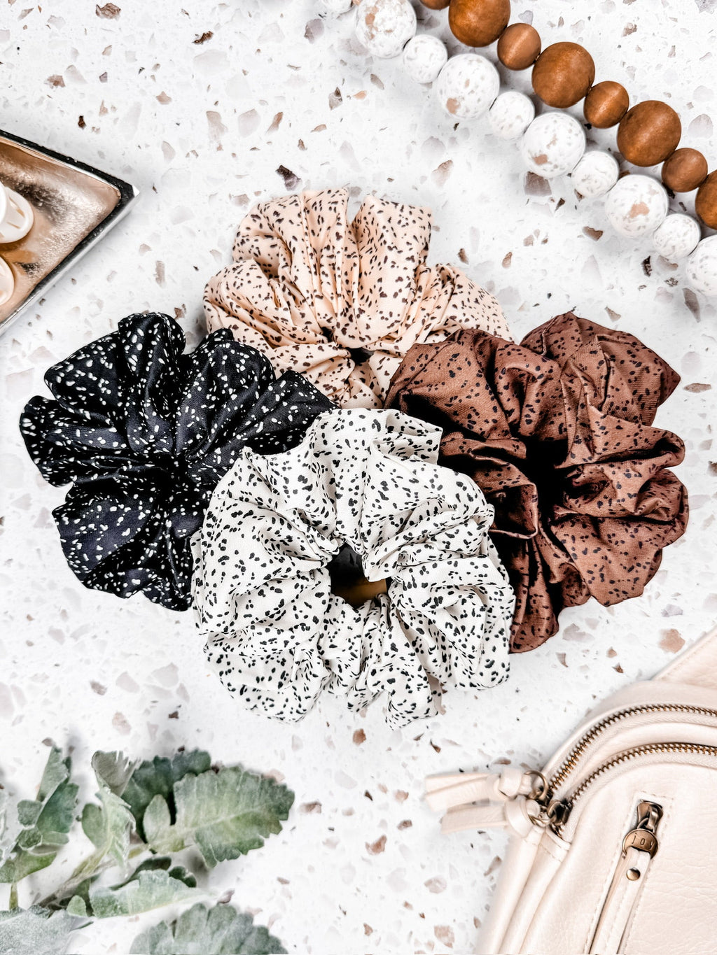 Dashed Duo Scrunchie FINAL SALE