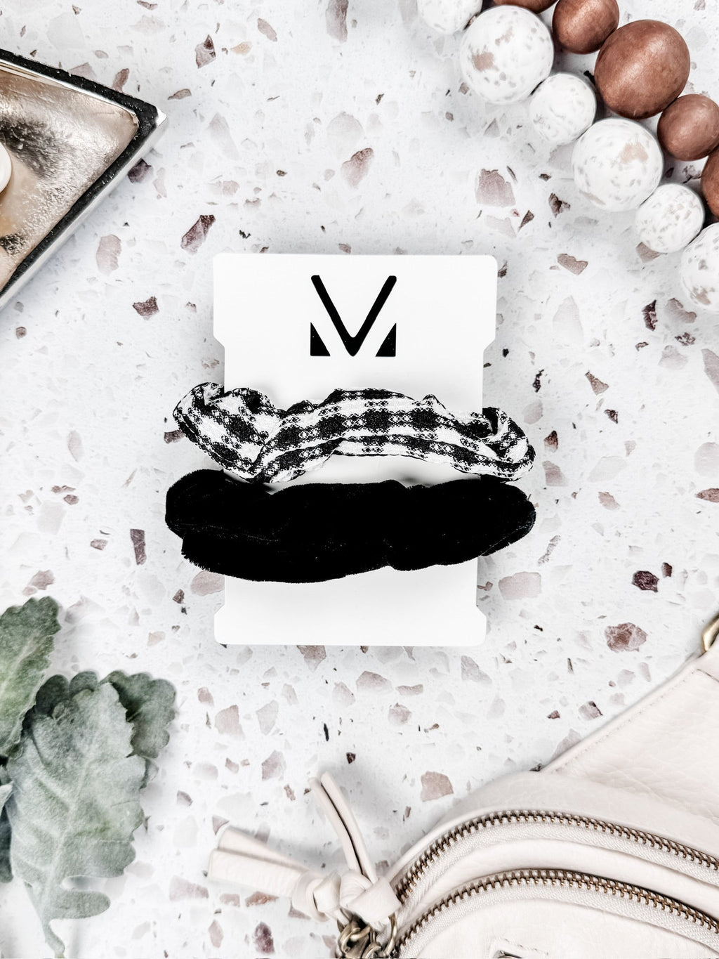 Plaid Duo Scrunchies FINAL SALE