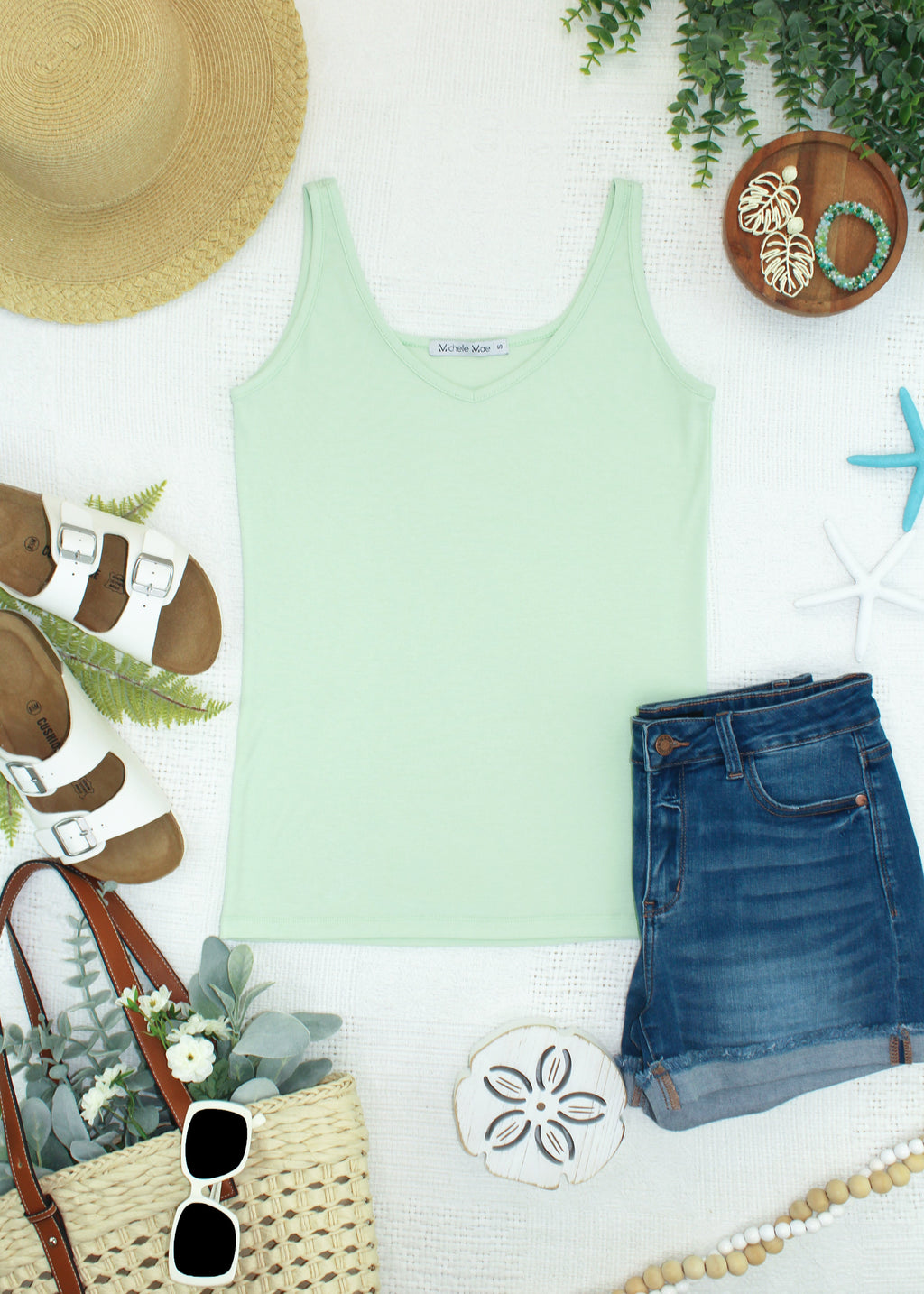 Kennedy Tank - Lime