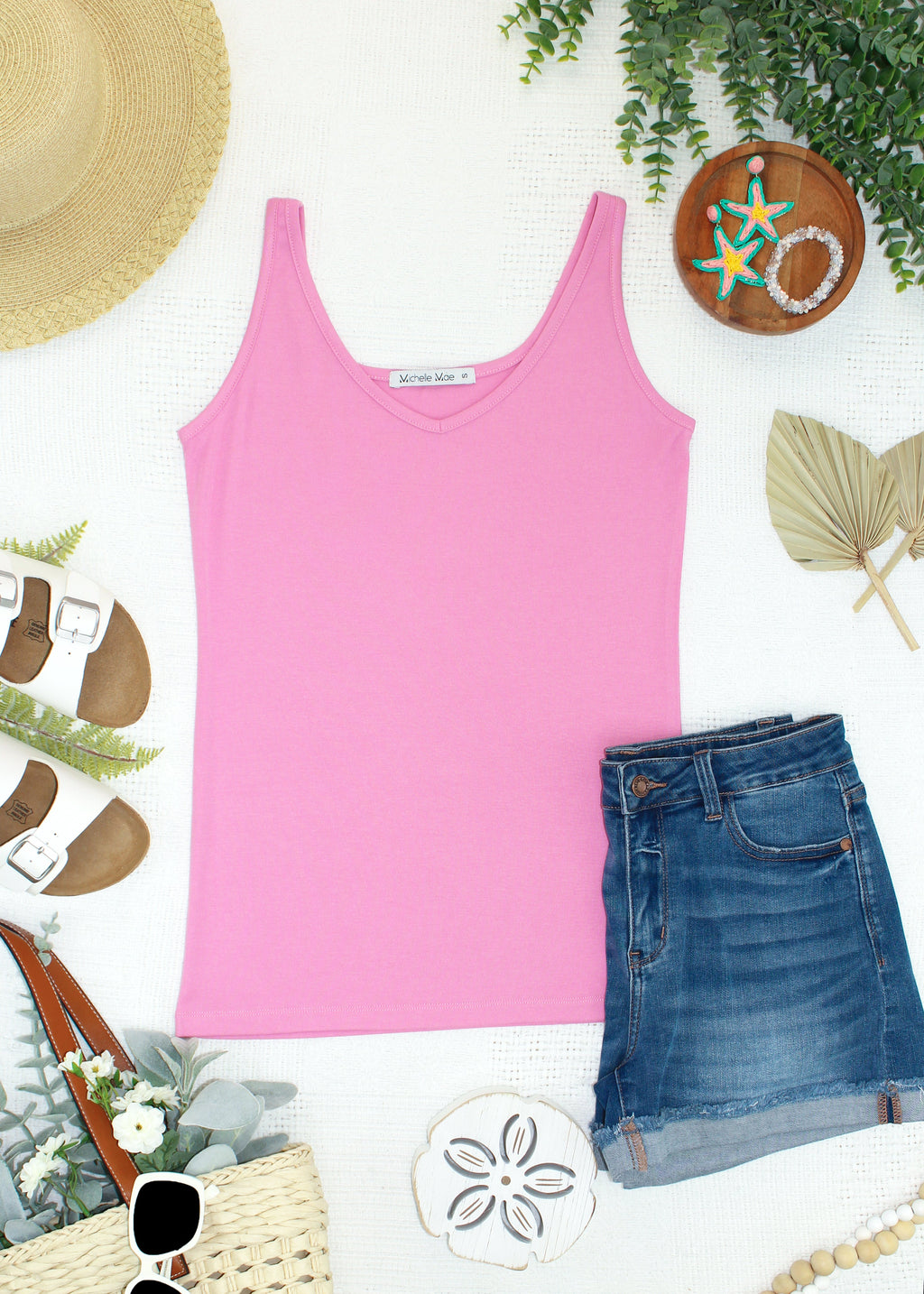 Kennedy Tank - Pink