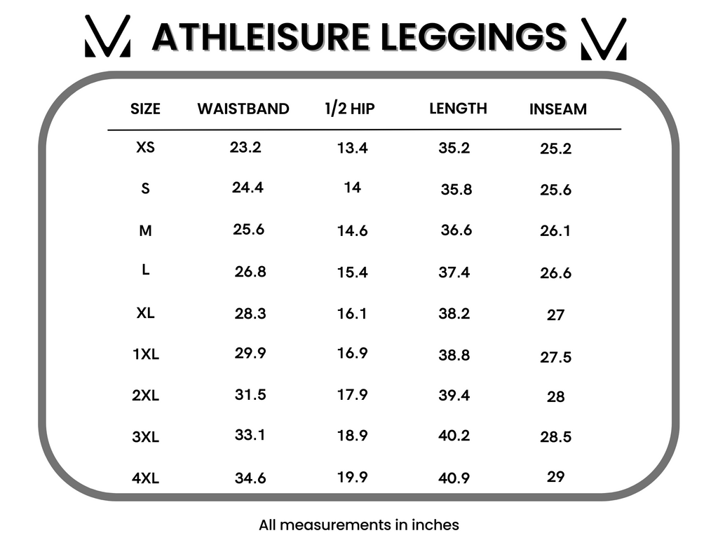 Athleisure Leggings - Black