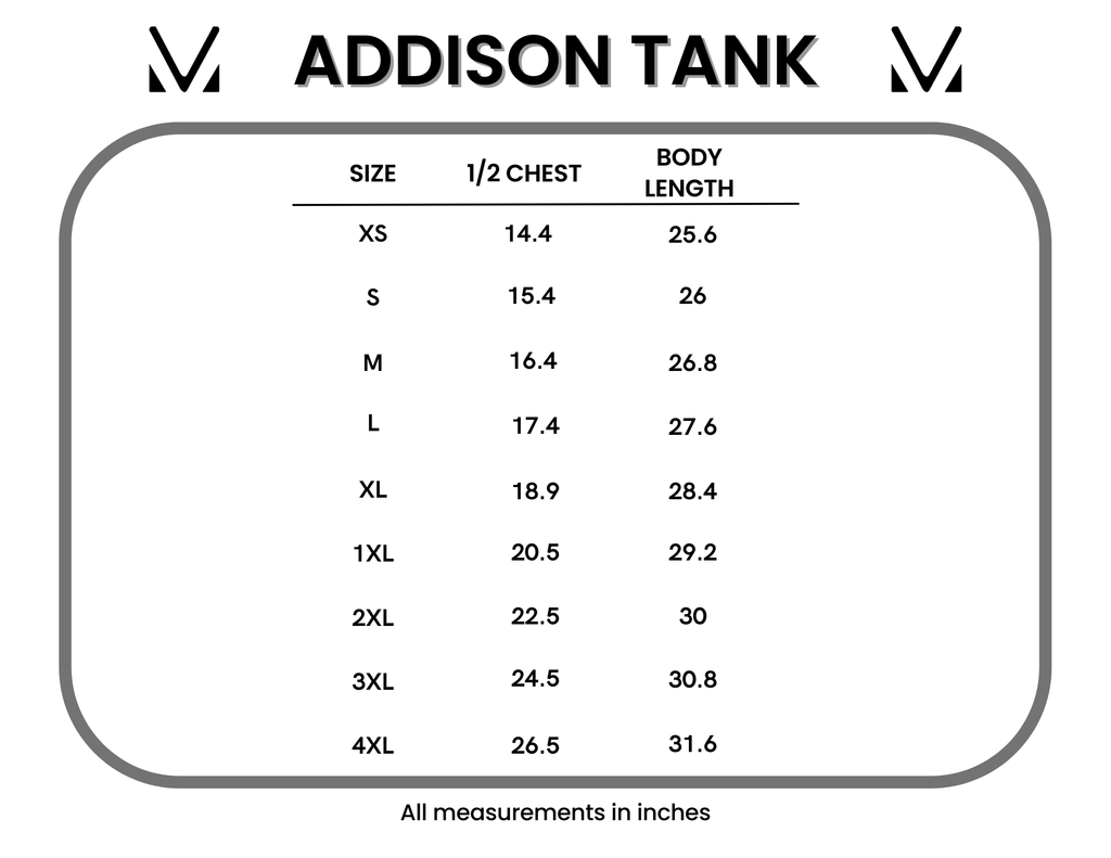 Addison Tank - Orange