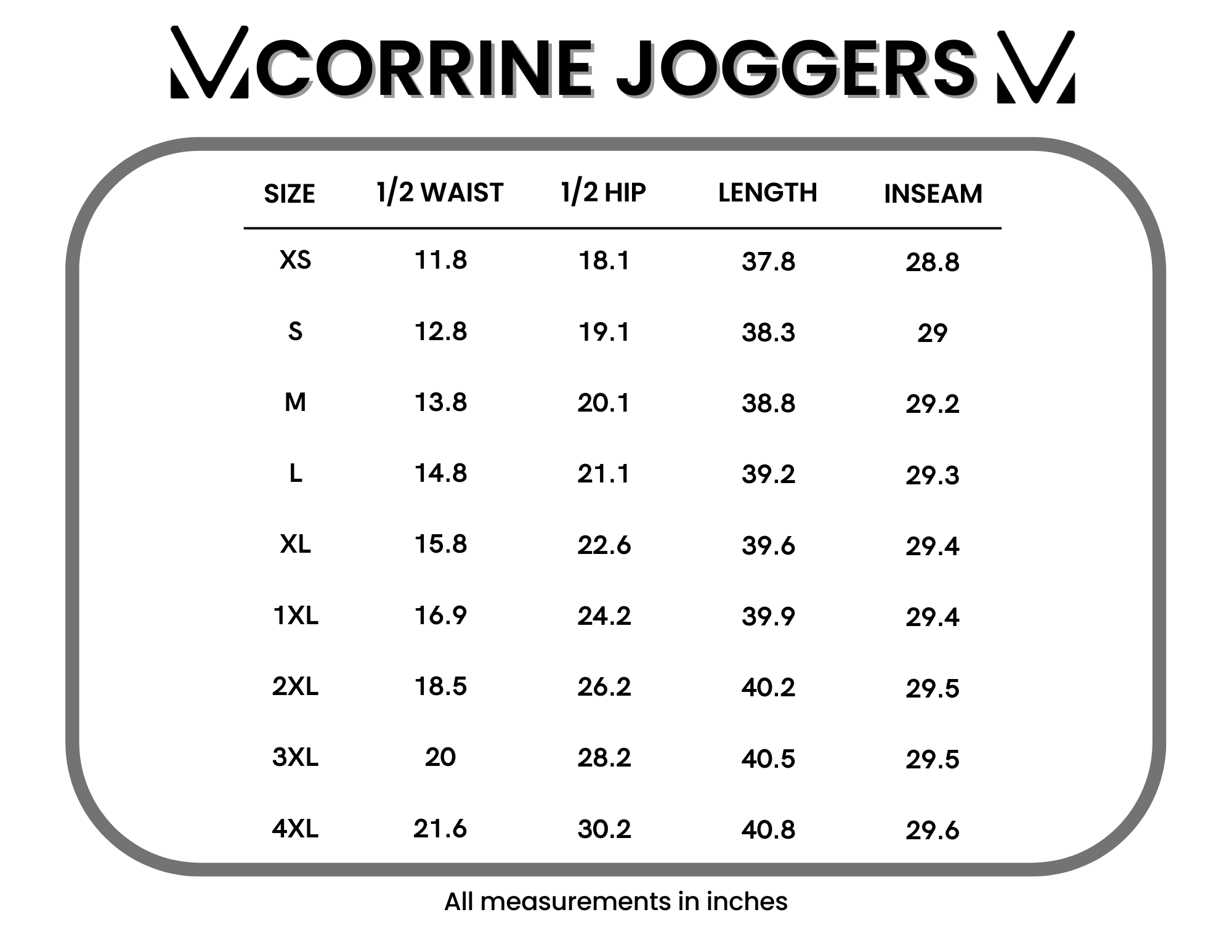 Corrine Joggers - Black