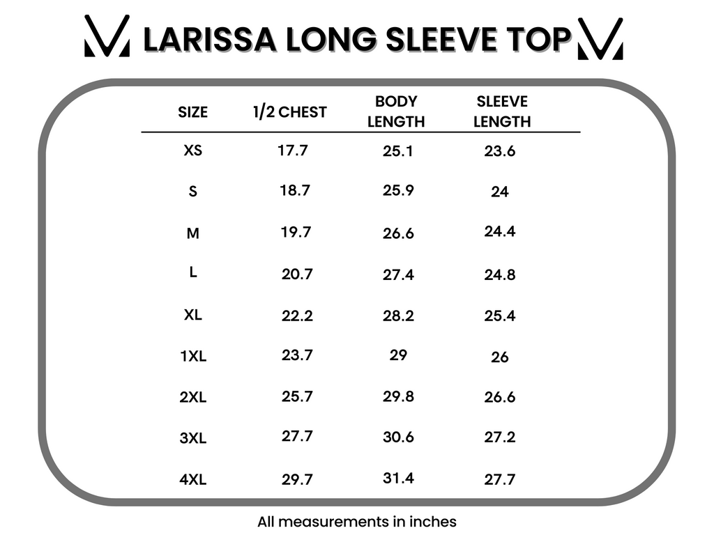 Larissa Long Sleeve - Teal